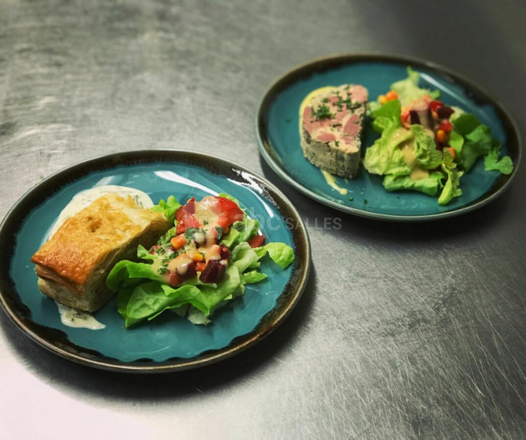 Plat du restaurant de l'hôtel
