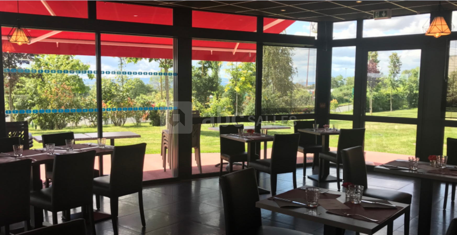 Accueil du restaurant de l'hôtel