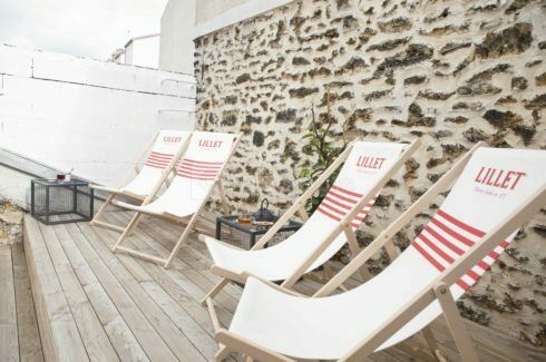 Terrasse du haut