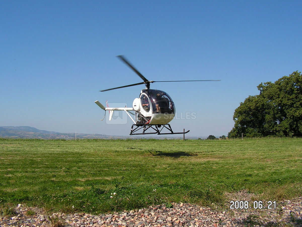 Domaine de la Barollière, héliport