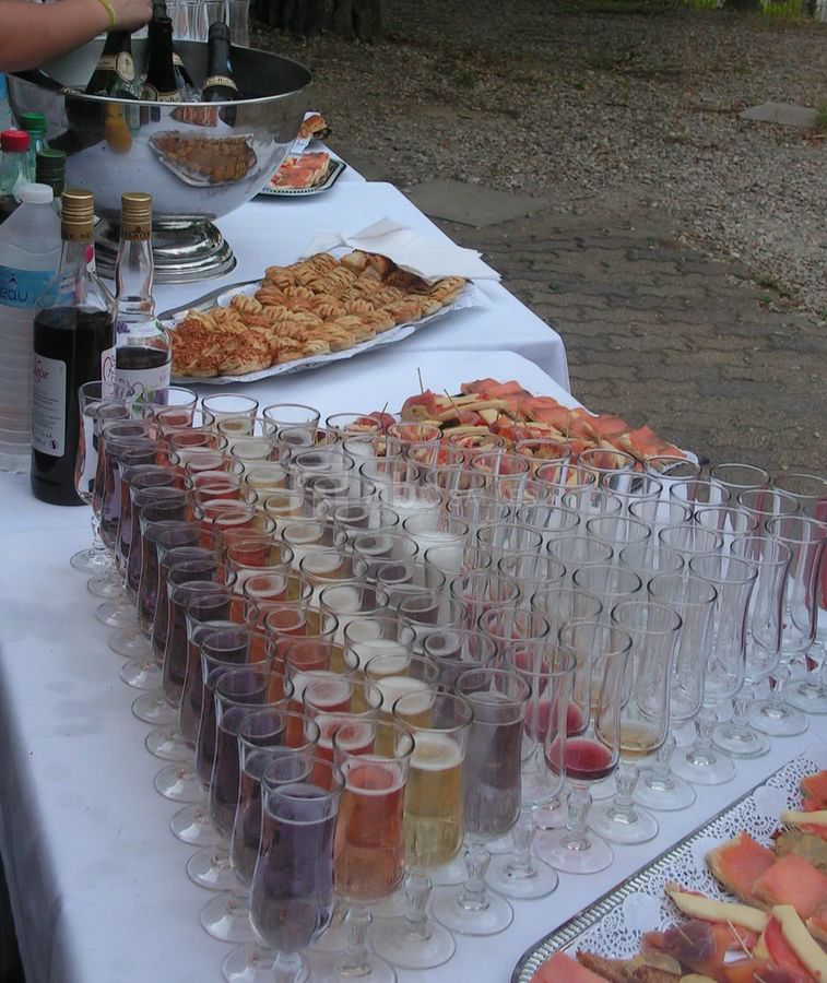 Domaine de la Barollière, cocktail et vin d'honneur