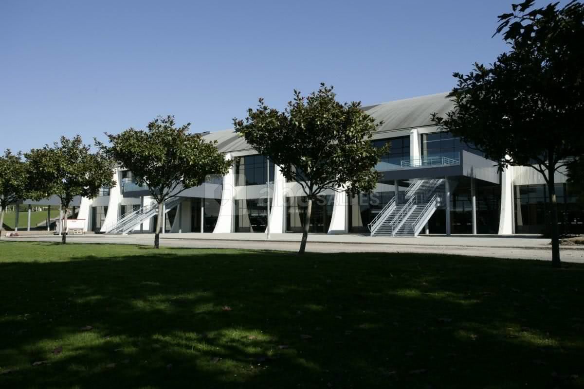 Vue sur les halls