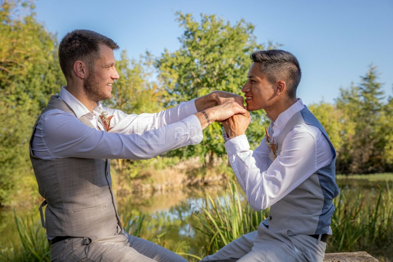 Devant l'étang (Photo : Krist Soria)