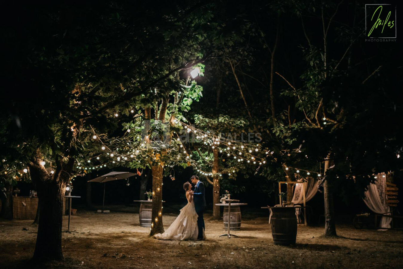 Mariage féerique sous les chênes d'Amérique (Photo : Miles Photography di Fabio Miglio)