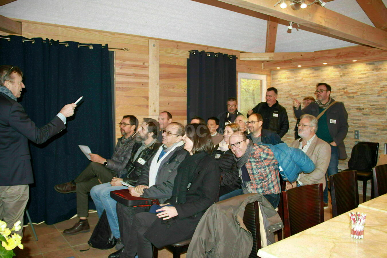 Kiosque en conférencier