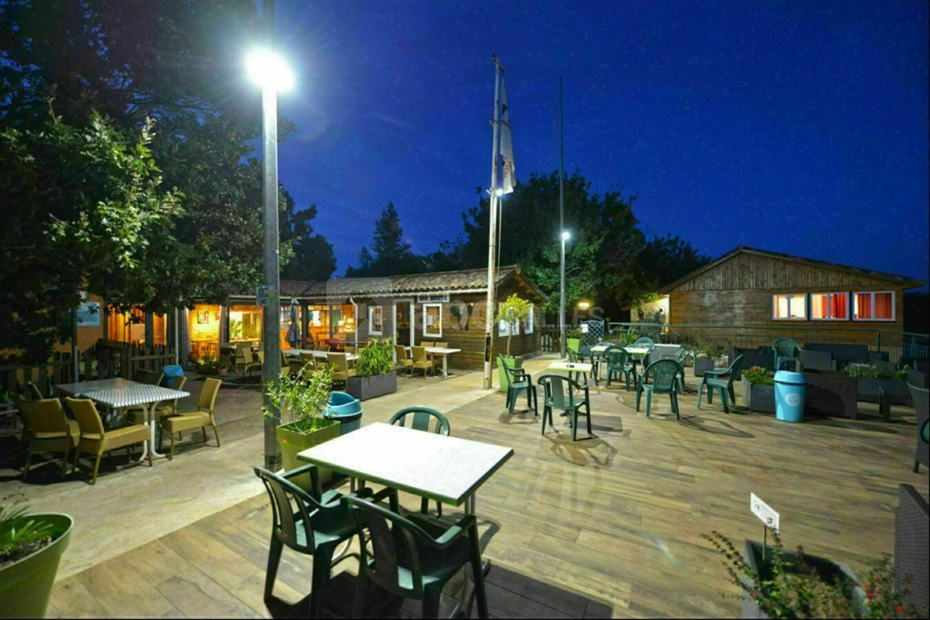 Terrasse panoramique nuit