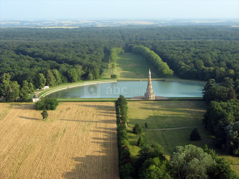 Vue aérienne du parc