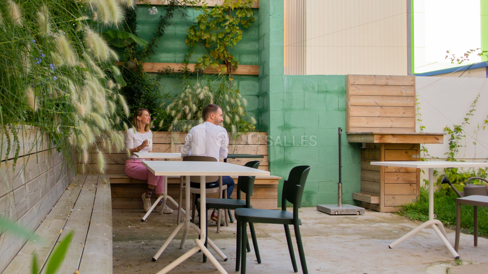 La terrasse du jardin