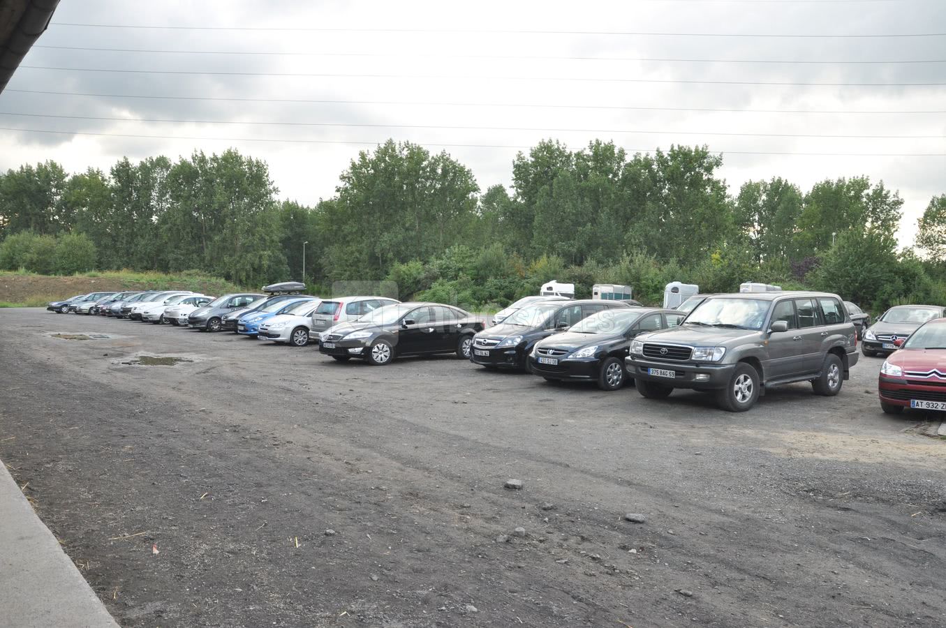Parking privé 300 véhicules