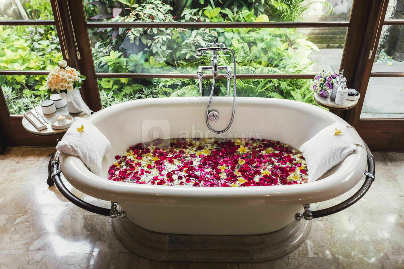 Baignoire Chambre Marié Domaine des Sequoias