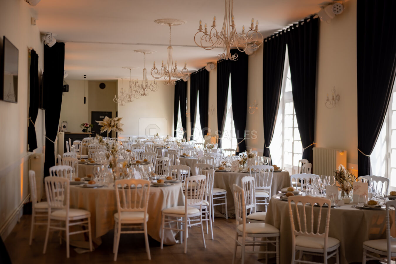 Diner dans l'Orangeraie