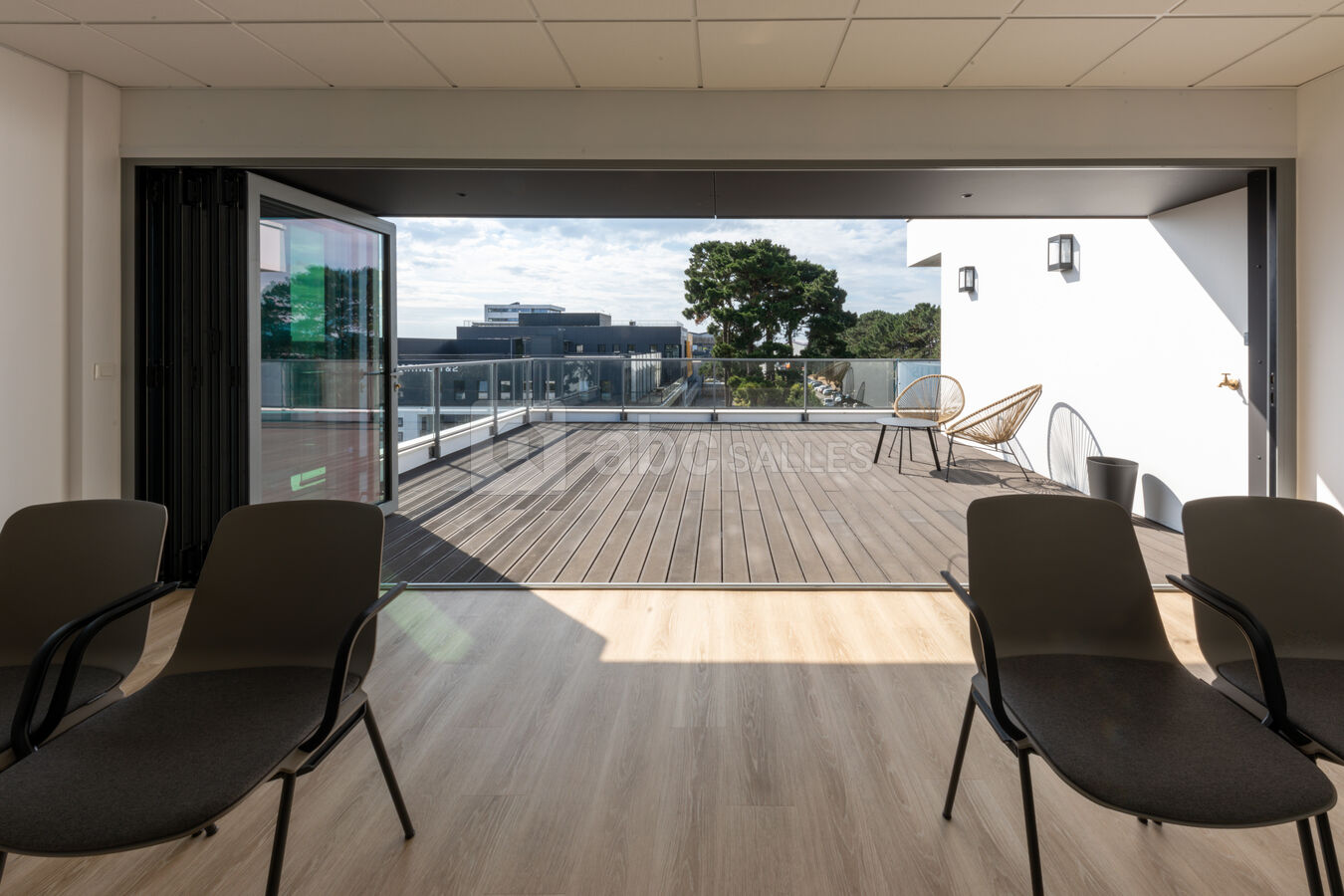 Salon " la Cabane" + Terrasse