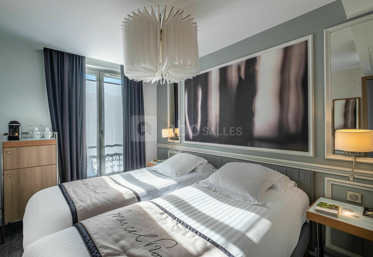 Chambre Supérieur La Parisienne lits twin