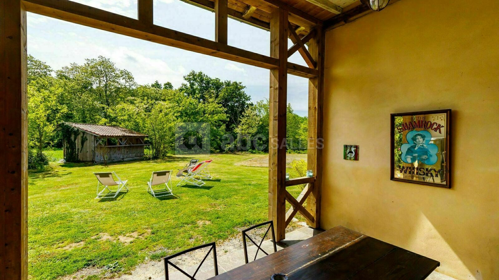 Terrasse aménagée Sud-Est