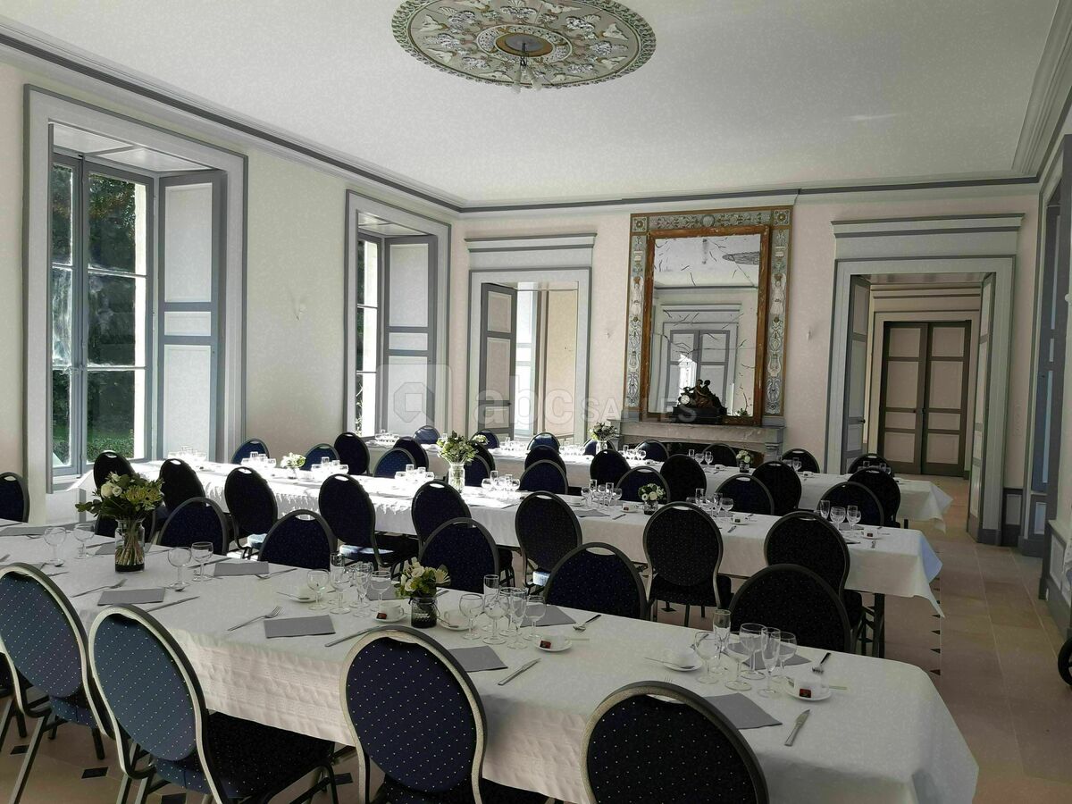 Banquet dans le grand salon