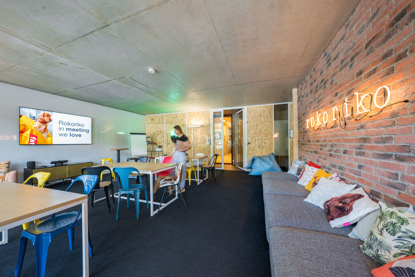Rokoriko Basic - salle de réunion Lyon - espace principal