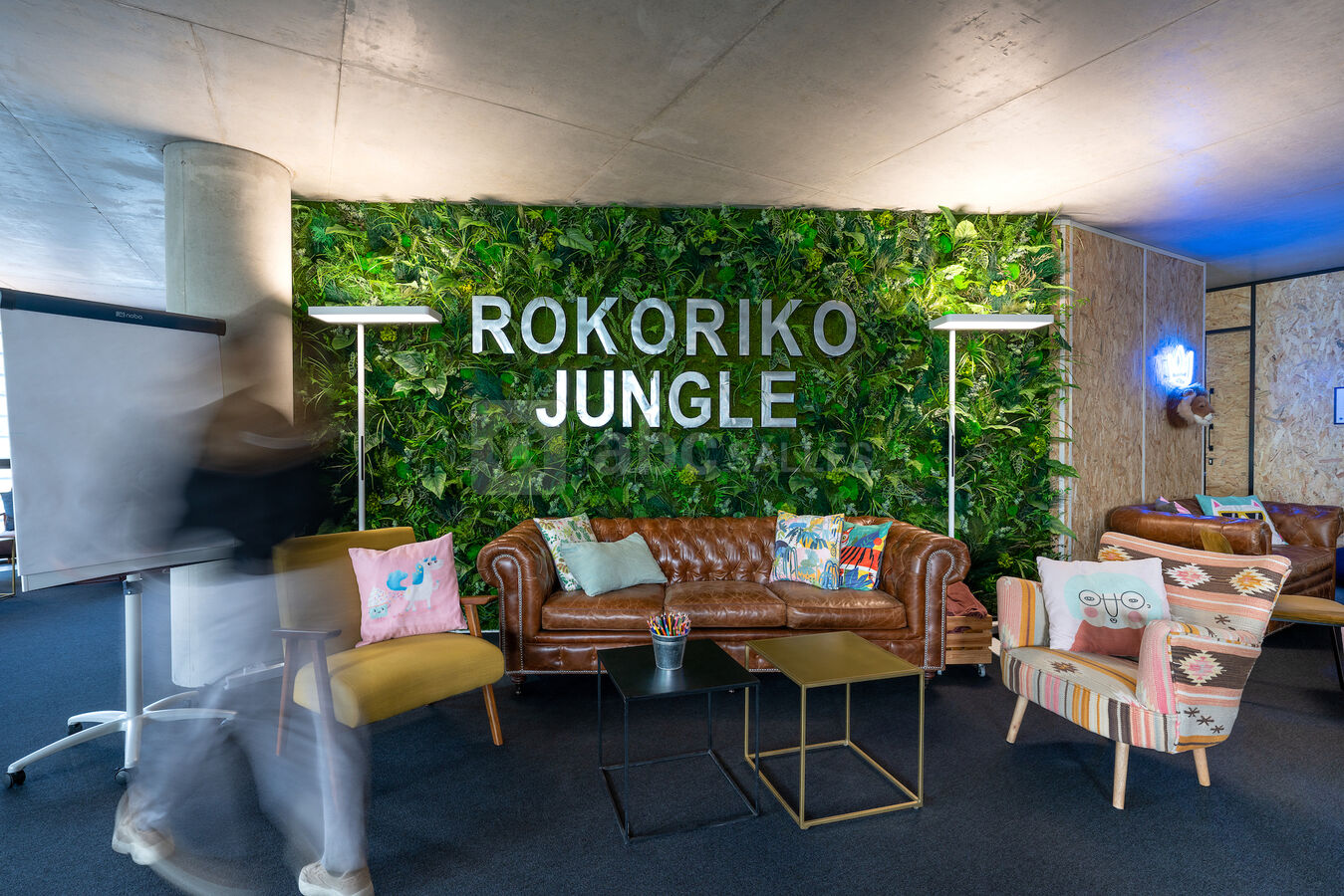 Rokoriko Jungle - salle de réunion Lyon - espace principal