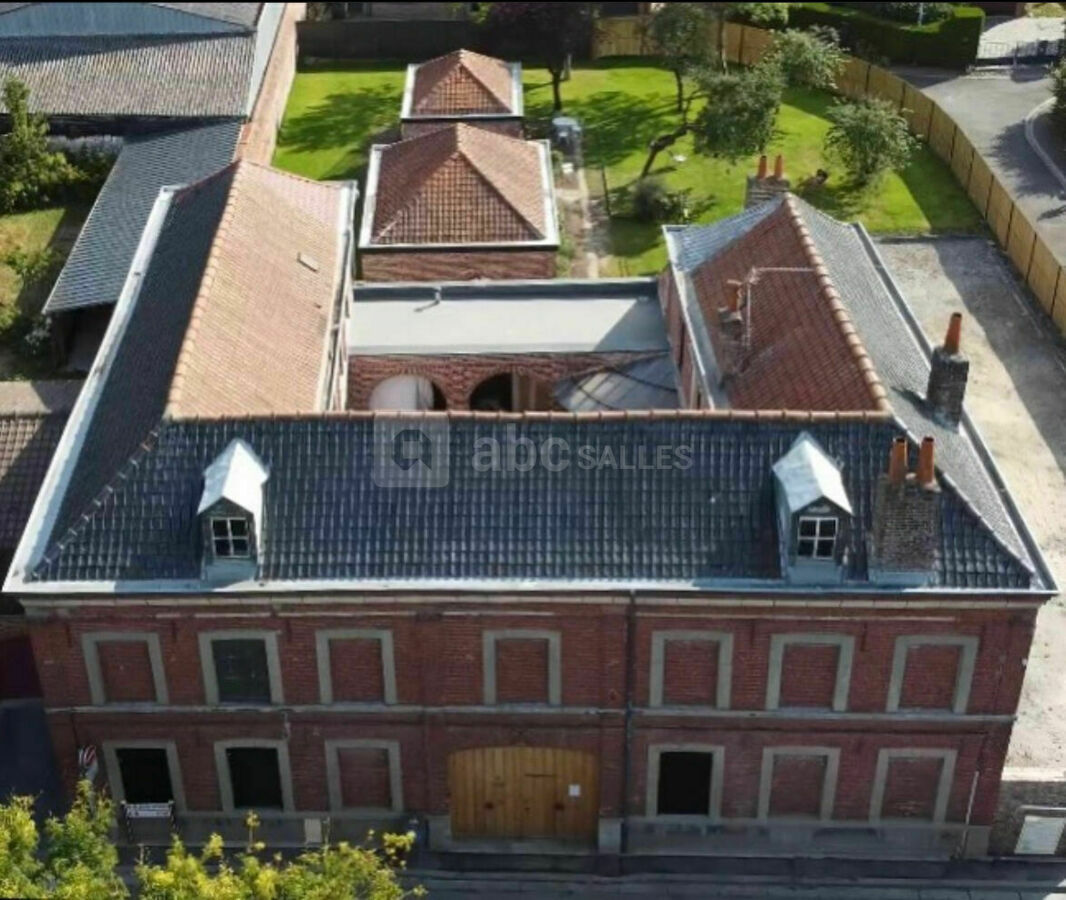 Vue aérienne maison