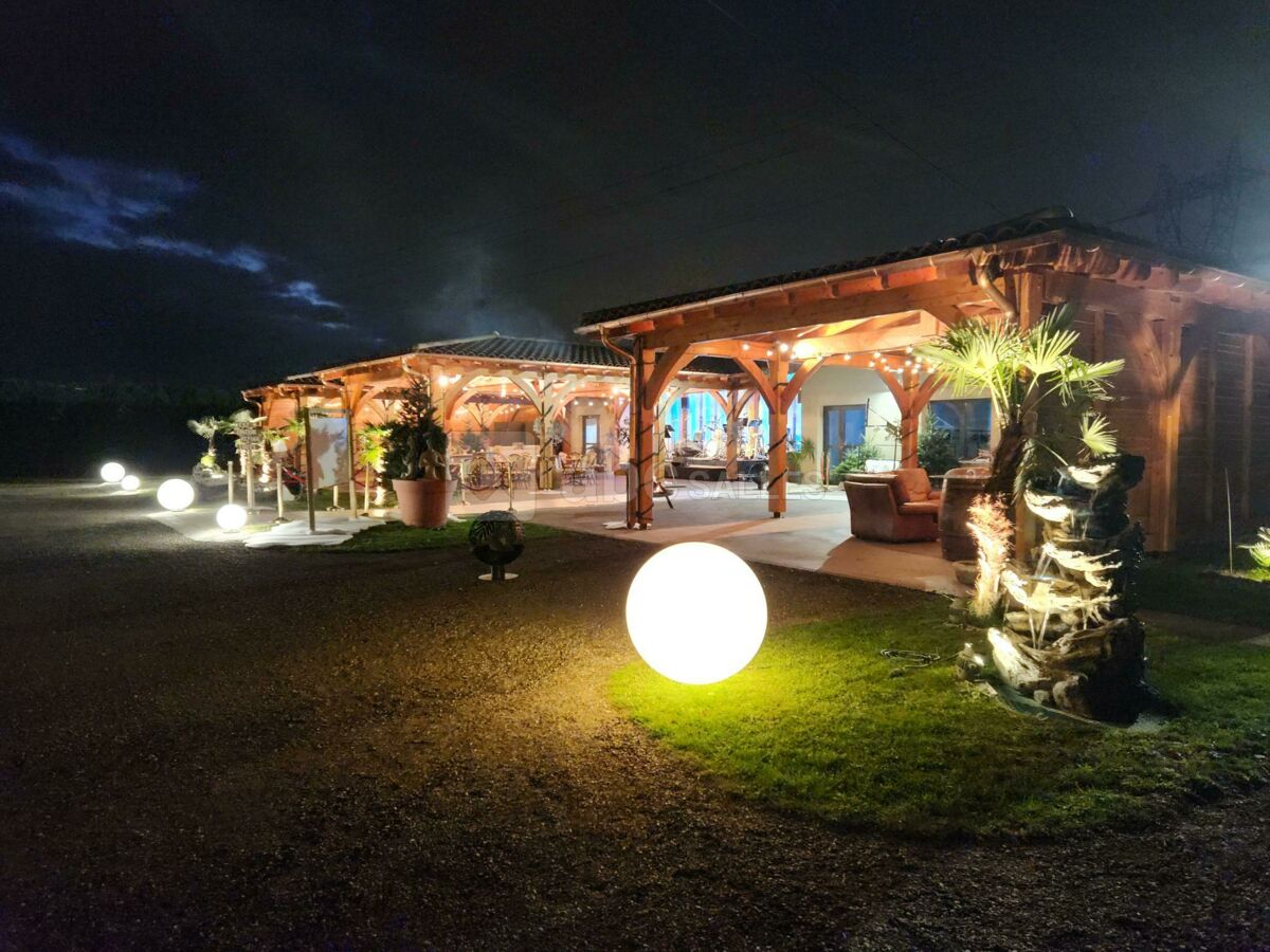 Préau sur terrasse