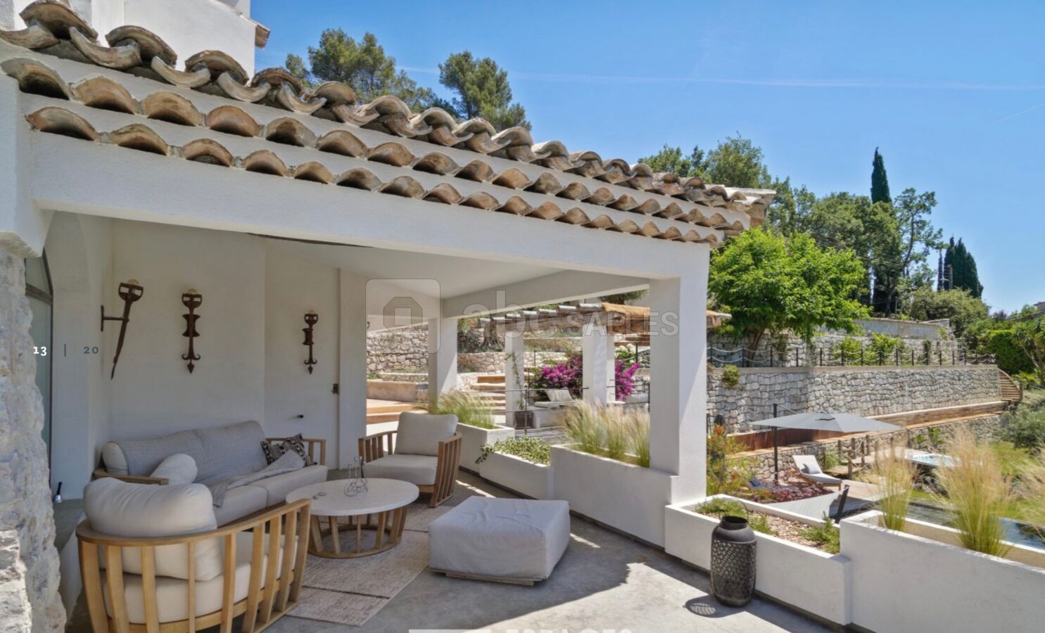 Terrasse couverte