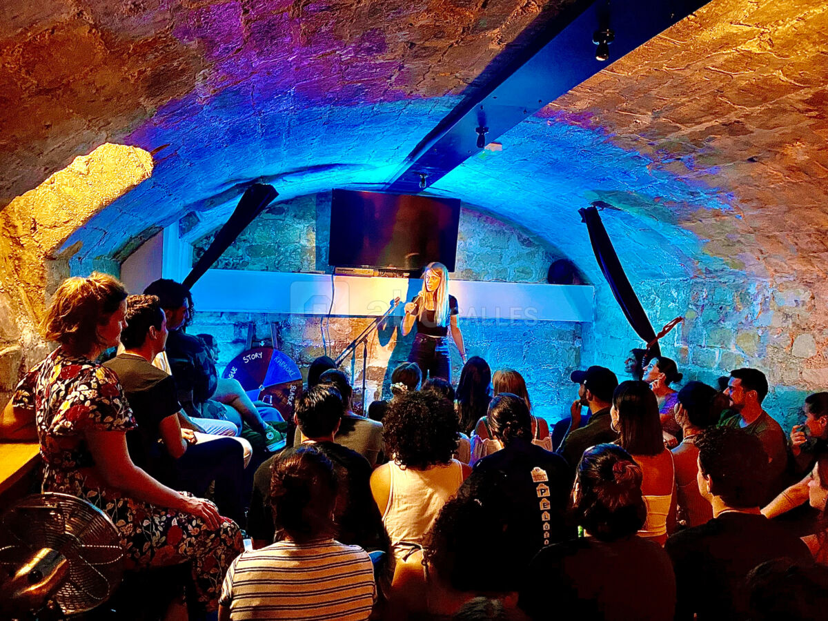 Notre cave en mode Stand up !