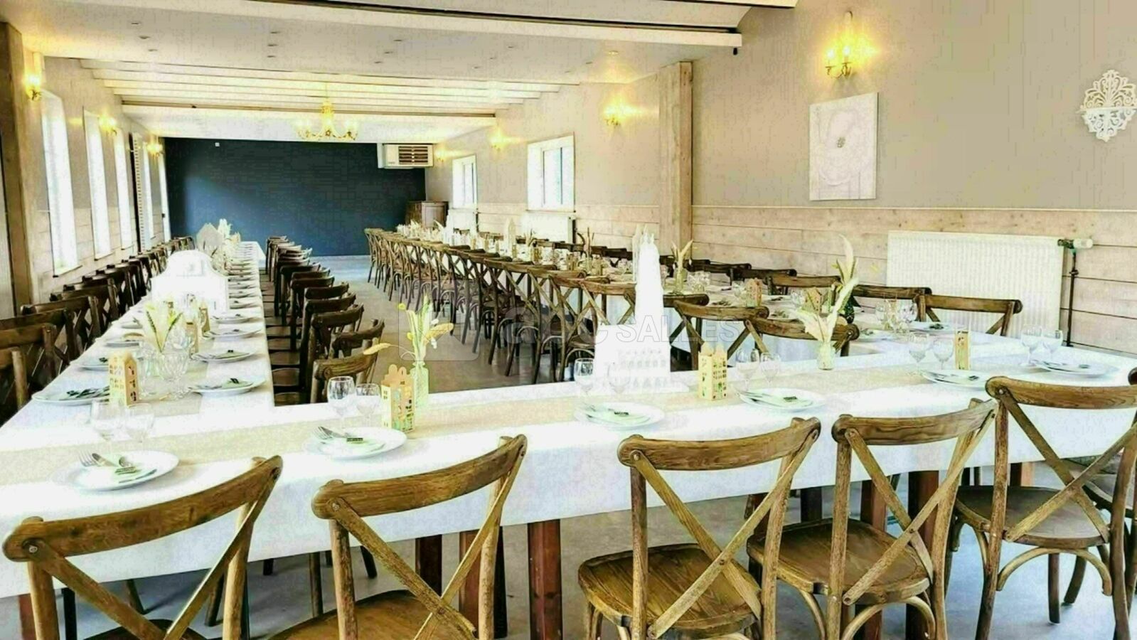 Salle de réception intérieur