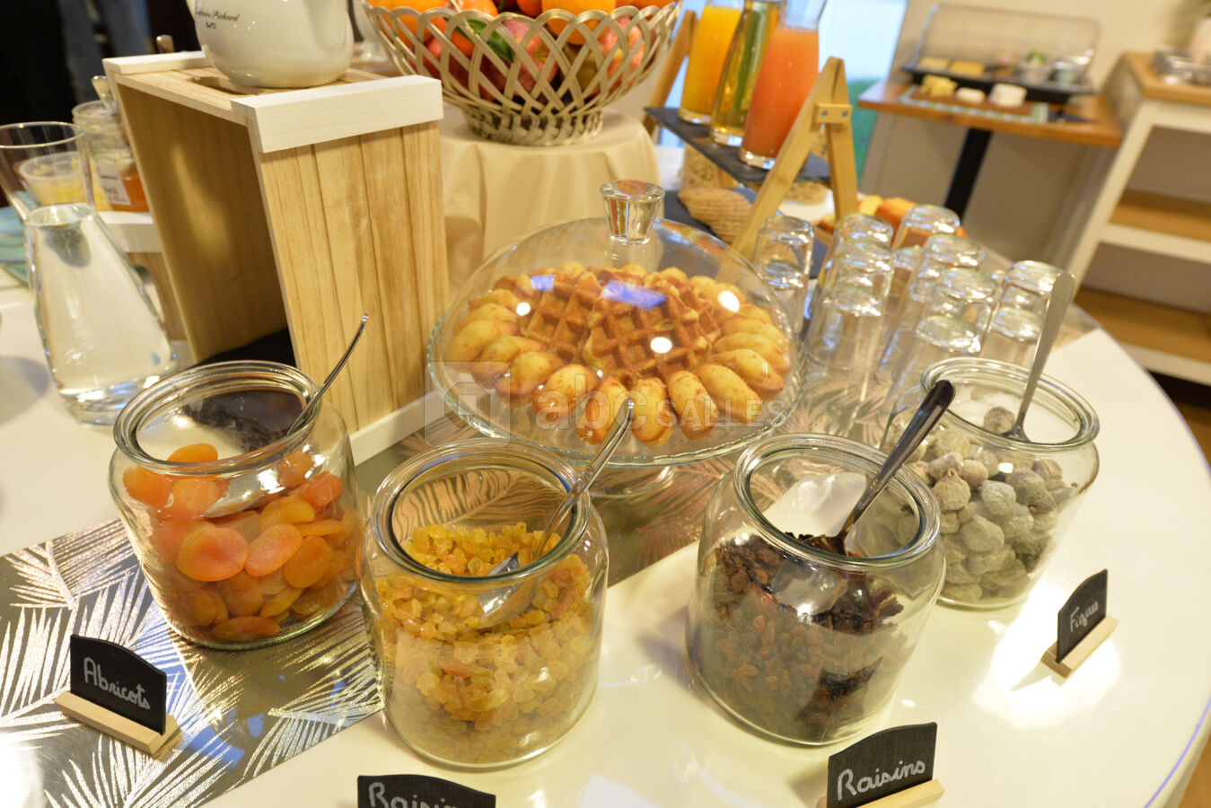 Buffet petit déjeuner