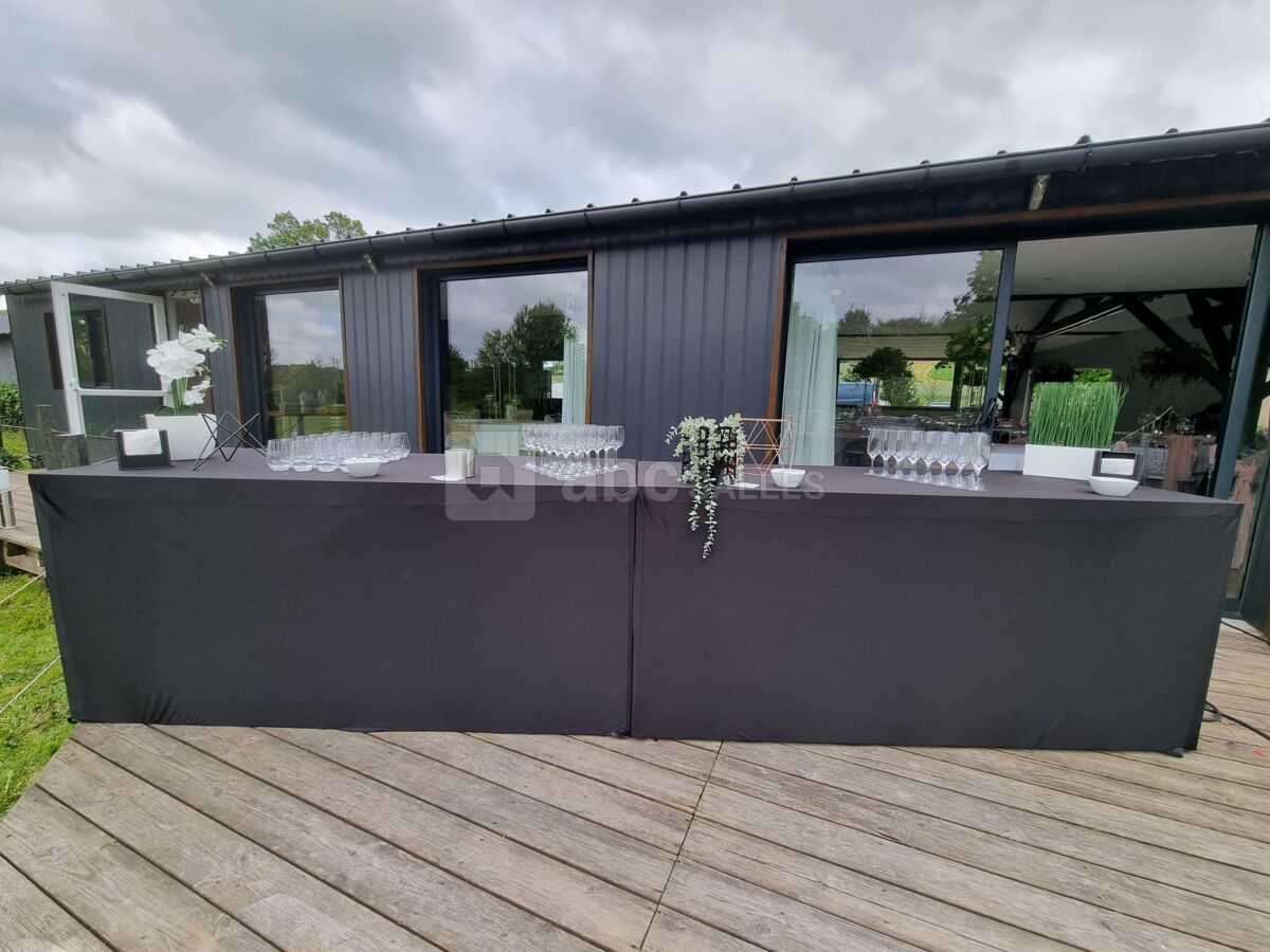 Terrasse de la salle de réception