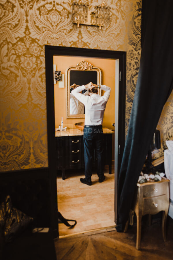 Photo de mariage - Salle de bain