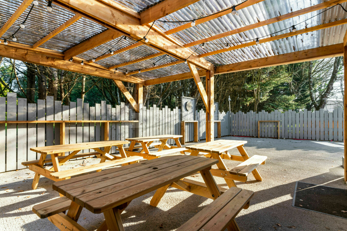 Terrasse couverte