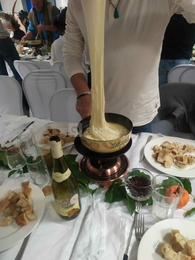 Repas salle de reception
