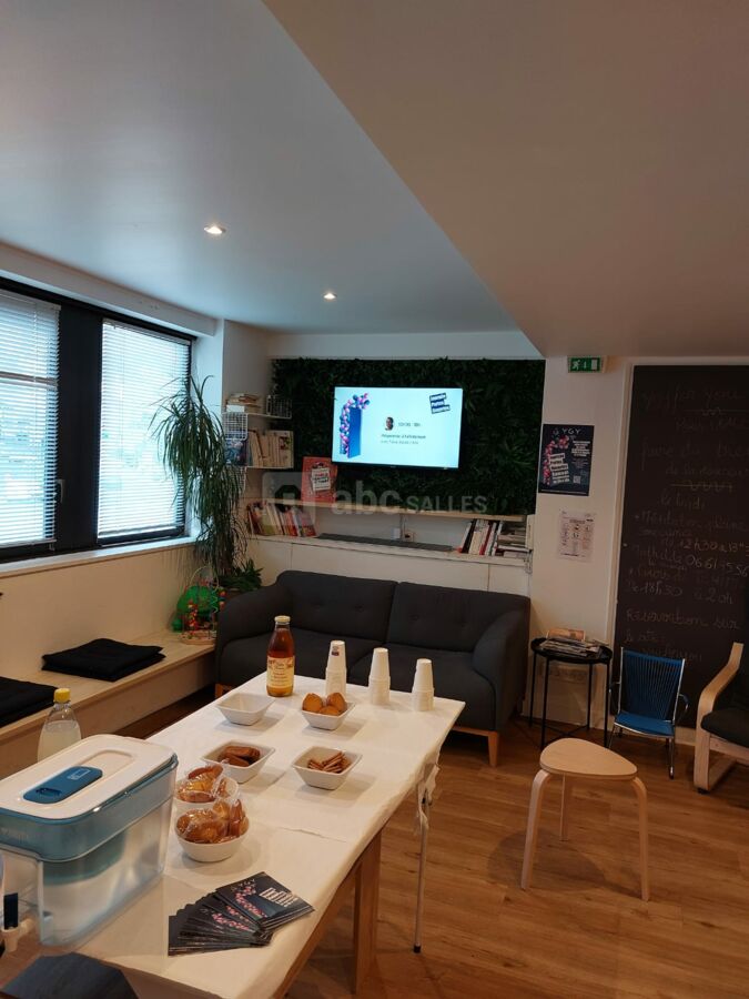 Salle de pause et d'accueil
