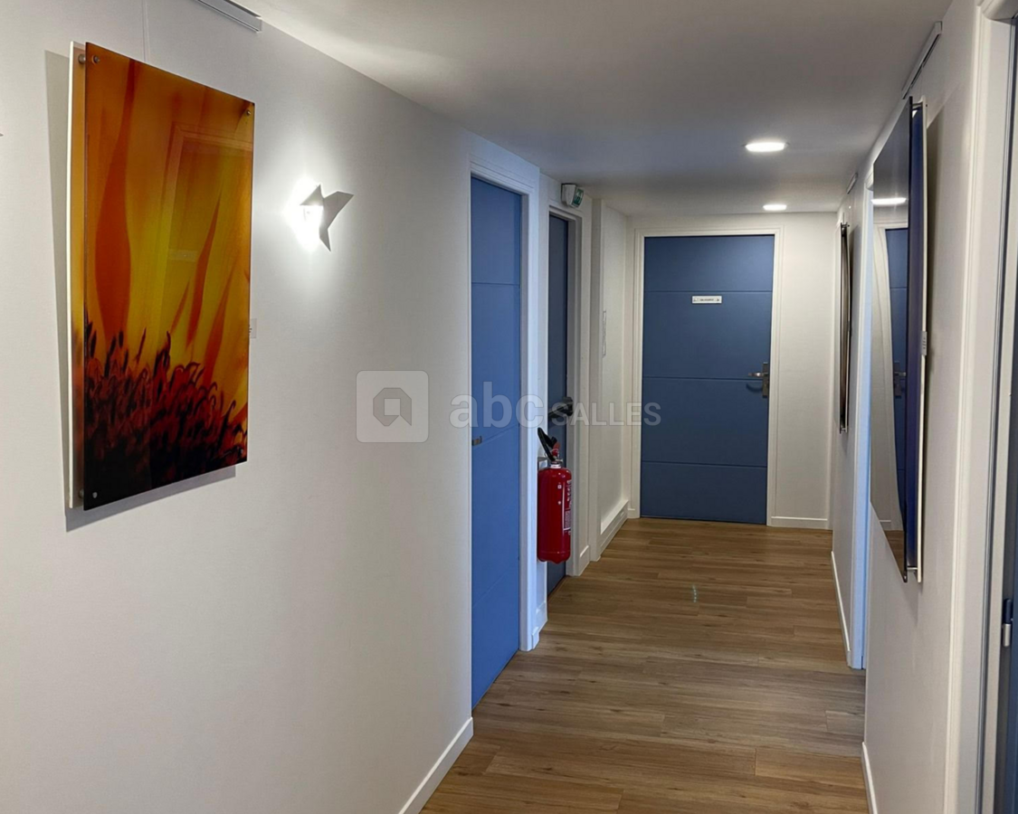 Couloir d'accès à la salle de formation