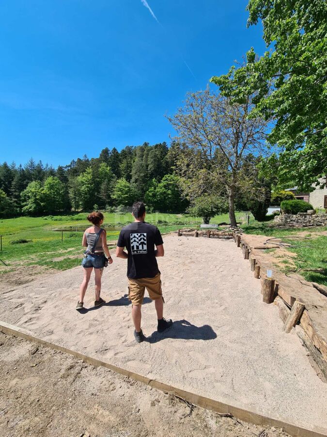 Terrain de pétanque