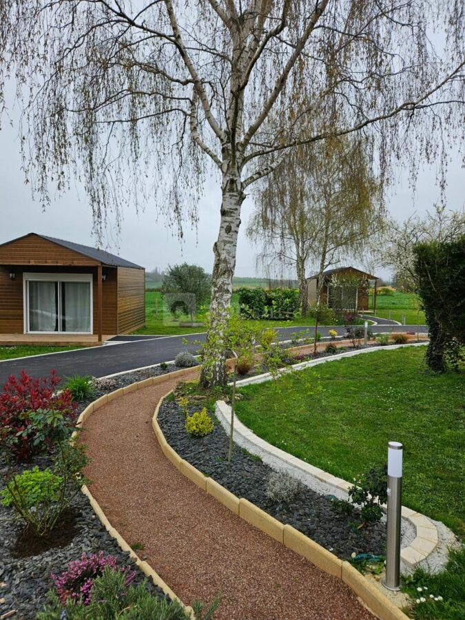 Jardin et chalets