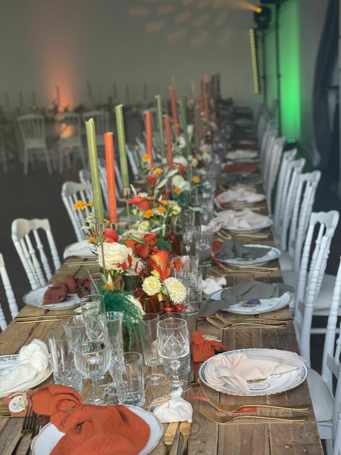 Détails table cérémonie