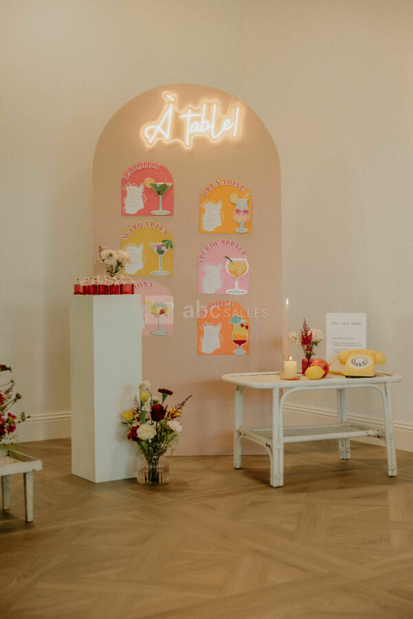 Décoration de la salle