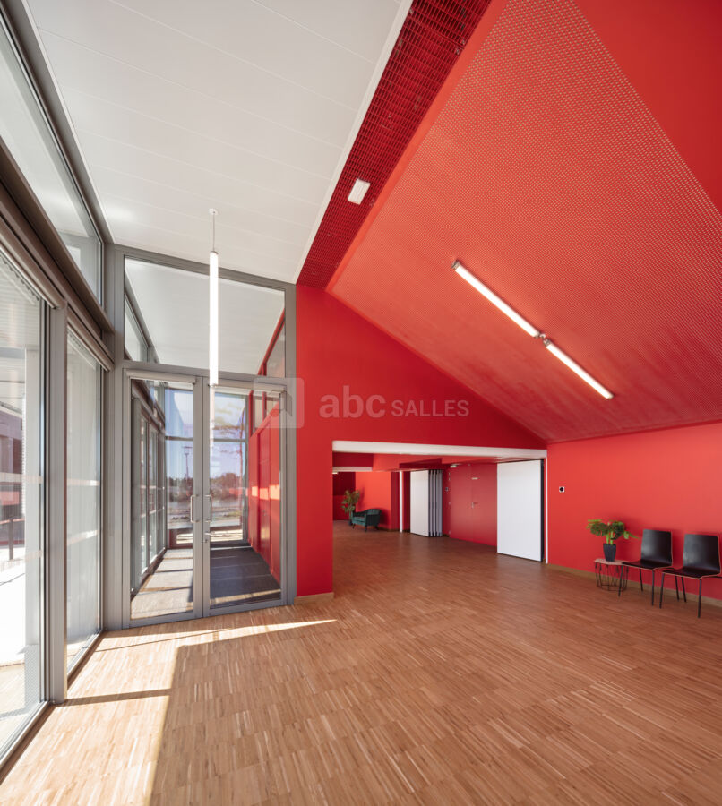 Théâtre vue hall à vide
