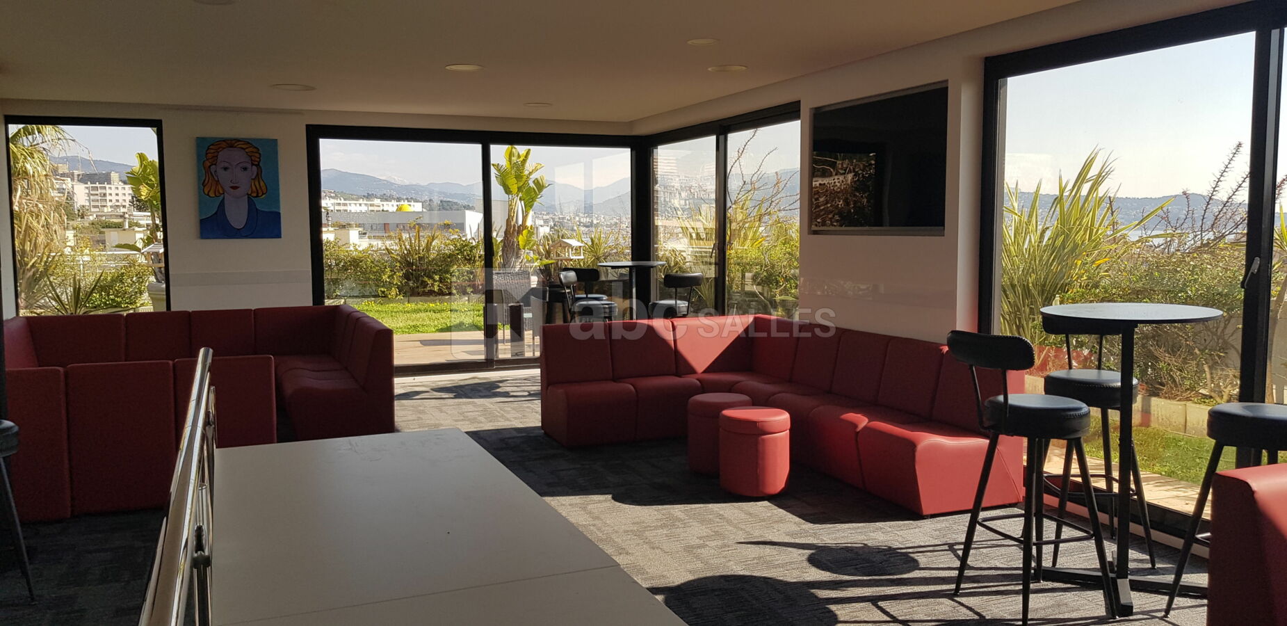 Configuration Salon et soirée dansante