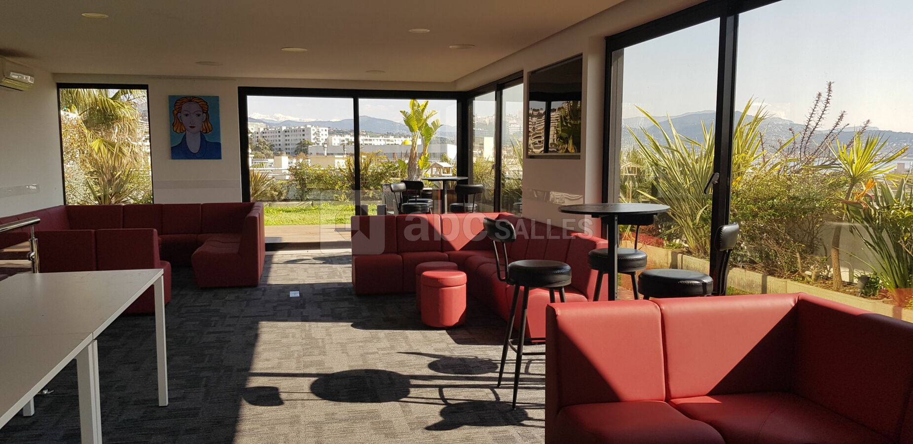 Configuration Salon et soirée dansante