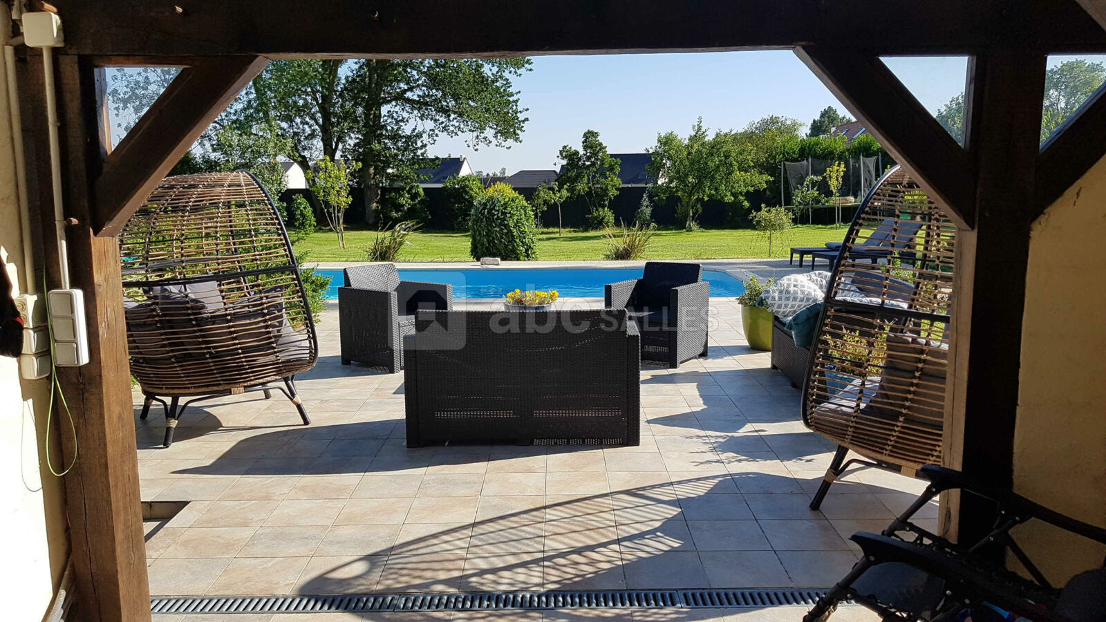 Piscine chauffée
