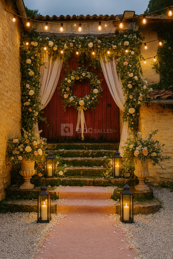 Entrée salle de réception