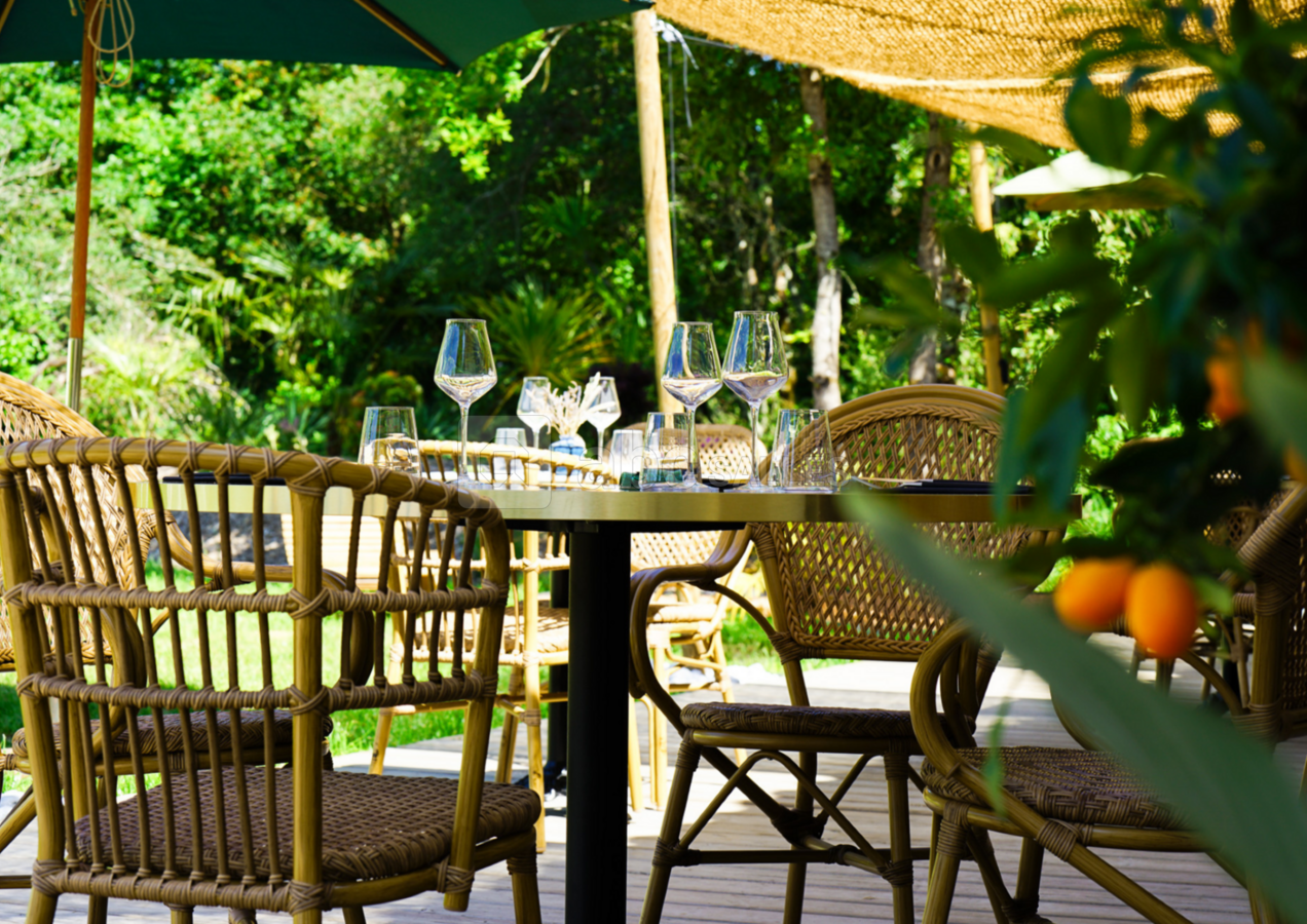Terasse & bar extérieur