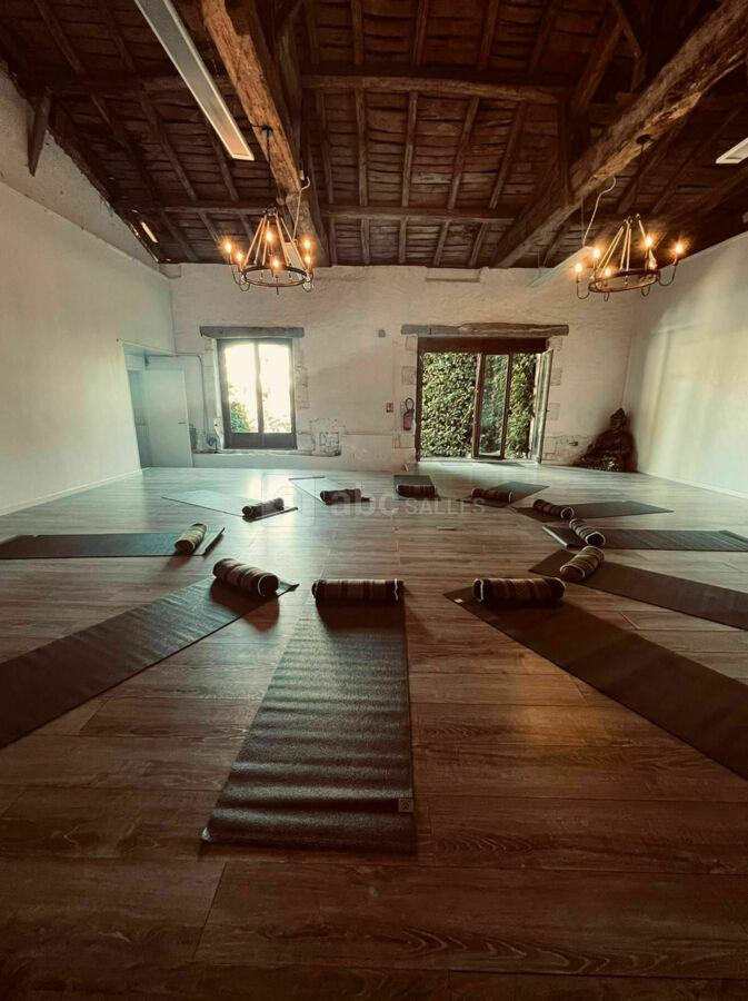 Salle de yoga - configuration yoga