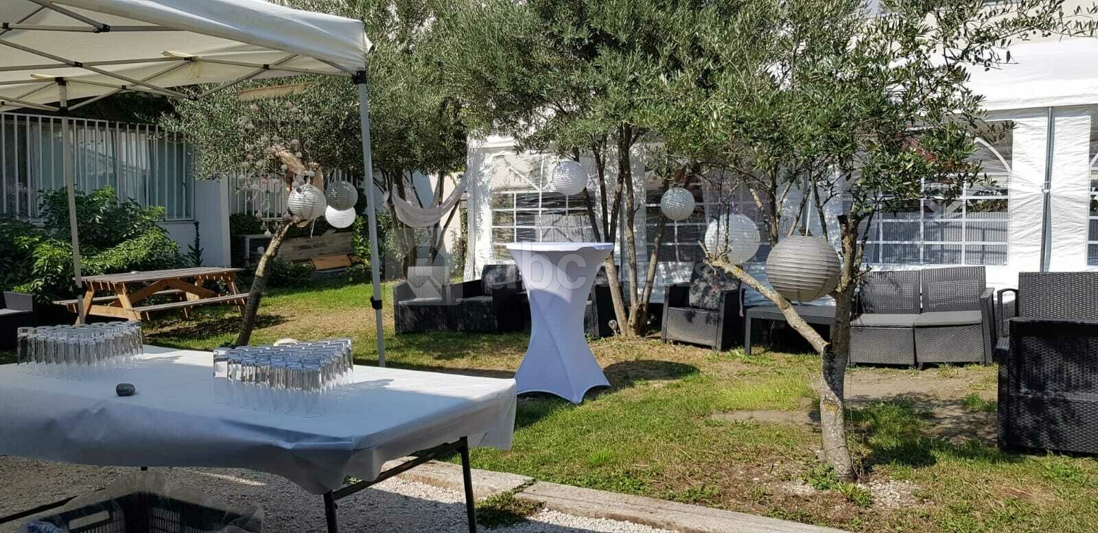 Jardin extérieur non couvert