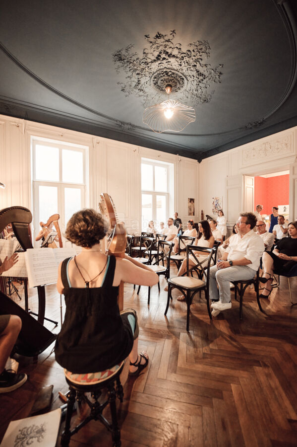 Concert salon bleu