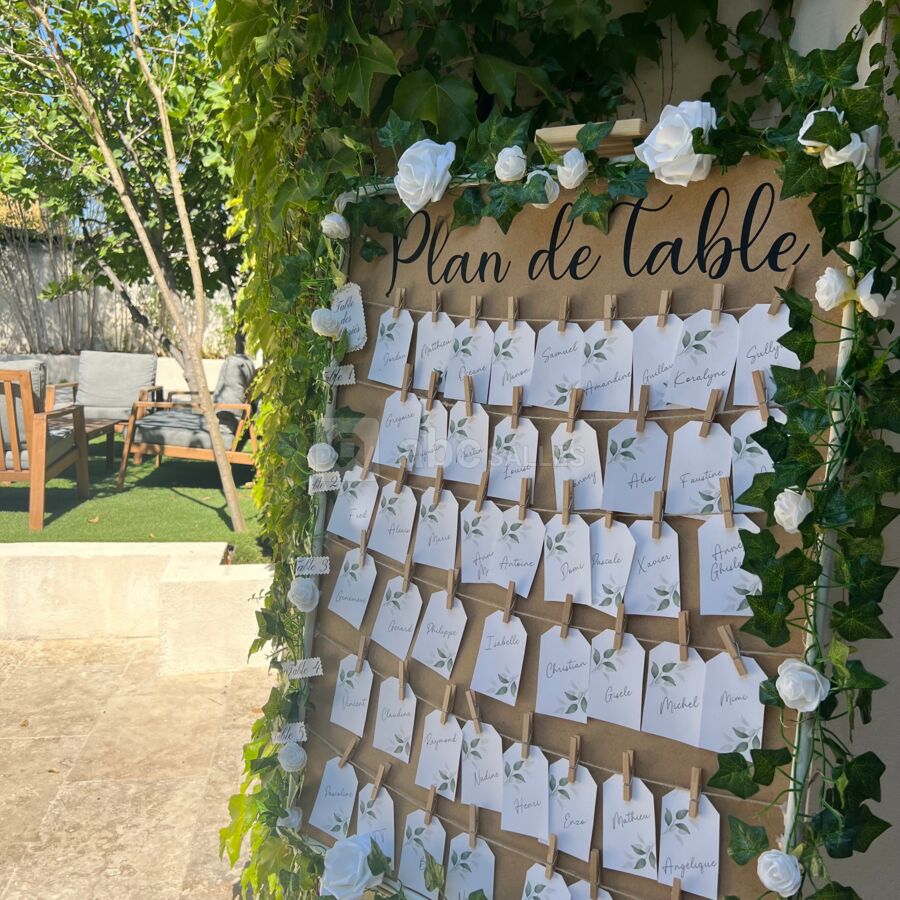 Plan de table