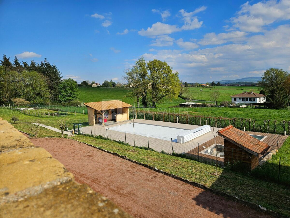 Vue piscine