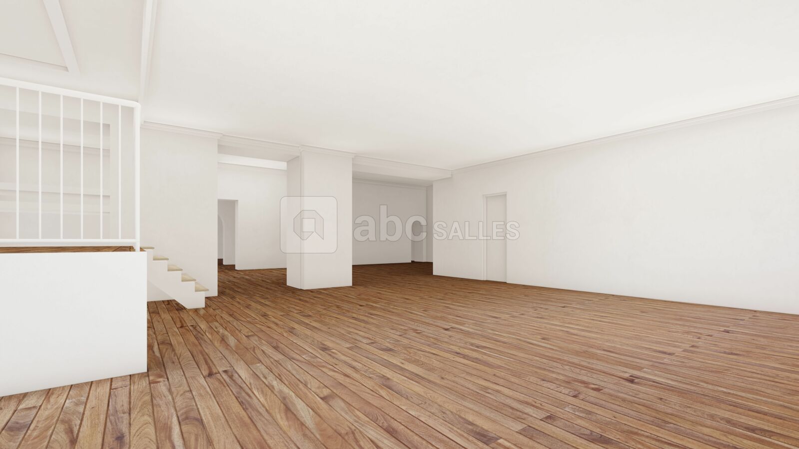 Salle vide, équipée en son & lumières