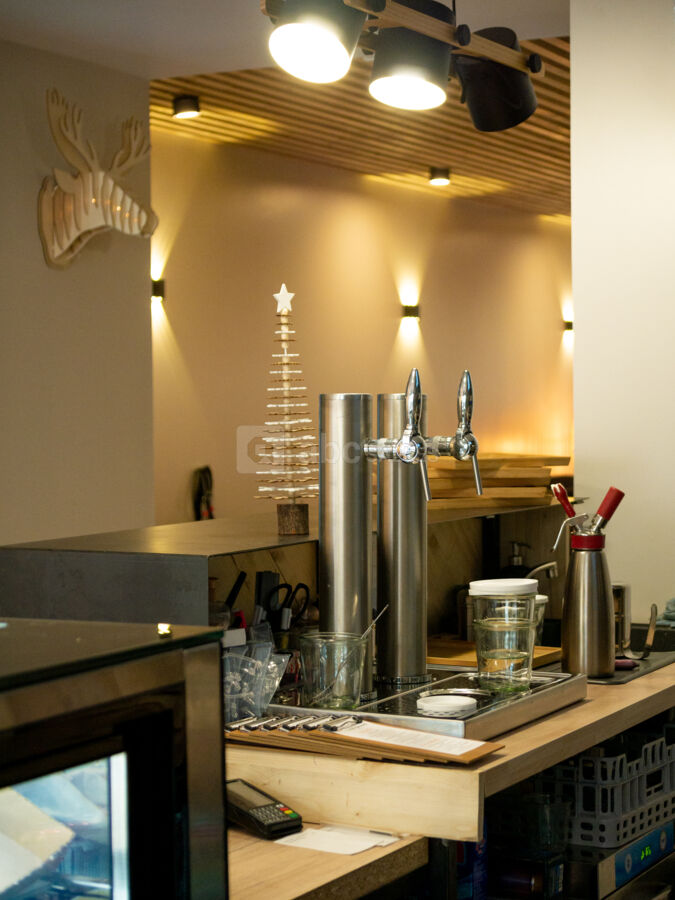 Vue à l'arrière de notre bar